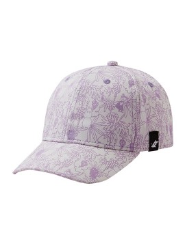 Reima kepurė su snapeliu Moomin Dagg. Spalva violetinė su printu